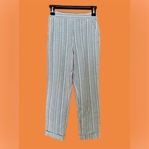 Sienna sky XS cotton striped dress pant
